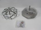 P5789-09 Progress Lighting Octagonal Fixture Brushed Nickel