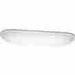 P7206-30 Progress Lighting Nib White 4 Light Fluorescent Domes Fixture 59