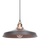 P735mbkg1 P7351 Craftmade Pendant Matte Black Gilded Shade 647881172800