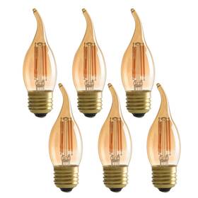 Pdft4w-ewwac-6 Panlavie Led Filament Chandelier Bulb 4w Vintage Classic Edison Style E26 Standard B