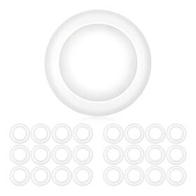 Parmida Led Technologies 810360031619 24 Pack 5/6 Inch Dimmable Disk Light Surface Flush Mount 15w U