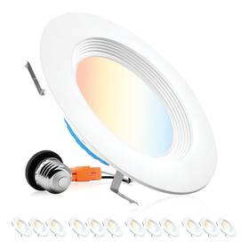 612w5cctdim-12p Parmida Led Technologies Pled-dnbf5/612w5cctdim-12p 12 Pack 5/6 Inch 5cct Recessed Lighting Dimmable 12w 1000lm