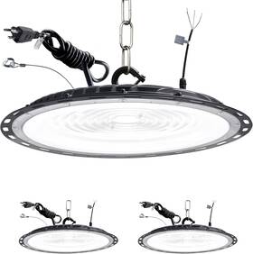 Pled-ufo150-6k-2p Parmida 2-pack Ufo Led High Bay Light 150w Etl Commercial Bright Shop Bn