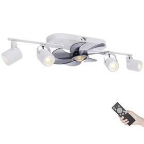 A325wh-32in Pazala 32in Track Light Ceiling Fan Combo - Whitefan With Adjustable Led Trac