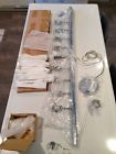 Hgml158 Pendant Chrome Light Linear Crystal Nuevo -