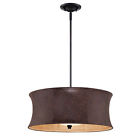 Cksr2820k Pendant Quoizel " Sierra 3-light Black 20 Light Mystic Finish
