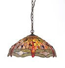 Ch32825db18-dh3 Pendant Dragonfly Chloe 3-light Large Lighting