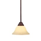 1091-rbz Pendant Light Fulton Millennium 1 Bronze Lighting Rubbed Mini