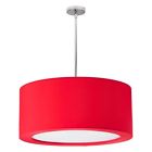 Jas-25p-pc-927 Pendant Shade Jasmine Jas-25p-pc Red Dainolite