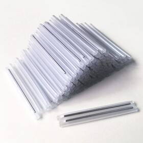 Ia0100437-pn Perfectech 40mm Clear Pe Heat Shrinkable Tube Fiber Optical Cable 2.6mm Dia Fusion Splic