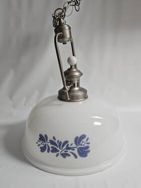 Lakewood23 Pfaltzgraff Rare And Hard To Find Yorktowne Ceiling Light Fixture G