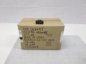 Ca100bk Philips Capri Lot Of 25 End Cap Connector T56555