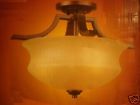 0306106 Portfolio Bron Light Fixture Ceiling Flush Semi