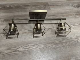 59822 Portfolio Gold Light Fixture
