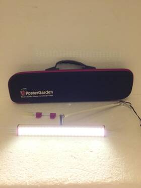 Sl-1100-78l Postergarden Led Display Light 12vdc - 1.5amp With Protection Case Qty