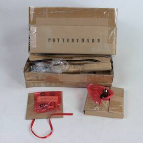 3618188 Pottery Barn Bronze Classic Pole Suspension Light Kit No Glass