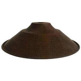 Sh-l400db Premier Copper Products 1-light Hammered Large Cone Pendant Shade In Oil