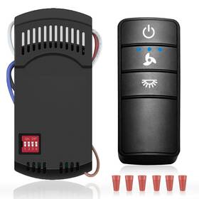 Rc-72r Prichor Rc-72t&rc-72r Hampton Bay Ceiling Fan Remote Universal Control Kit 3-s