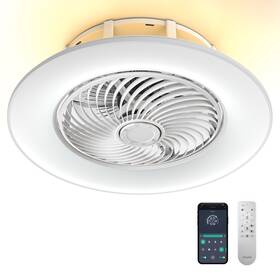 Pm-thi02 Primemall Ceiling Fans With Lights And Remote Control 22 Inch Ambient Light Bladel