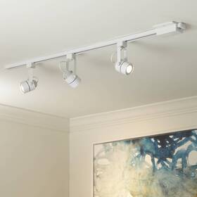 Pro Track 736101954583 Layna Linear 3-light White Led Bullet Ceiling Or Wall Kit