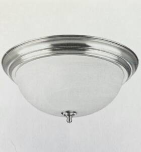 P3926-09 Progress Lighting 785247156399 3-lt Flush Mount Ceiling Light Frosted Alabaster Glass Nib
