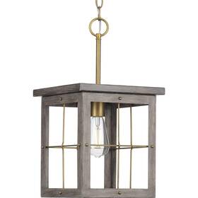 P500317-175 Progress Lighting 785247247608 Hedgerow Accessory 19.38x10.38x10.38 Distressed Brass