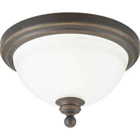 P3311-20 Progress Lighting P3311 Madison 12 Inch 1 Light Flush Mount Ceiling - Bronze