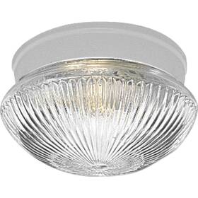 P3405-30 Progress Lighting 1-light 7-1/2 Inch Close-to-ceiling Indoor White