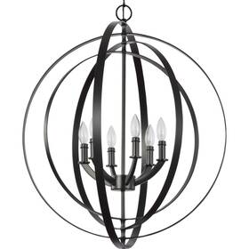 P3889-31 Progress Lighting Equinox Collection 6-light New Traditional Sphere Pendant