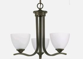 P400062-020 Progress Lighting Laird Three-light Chandelier P400062