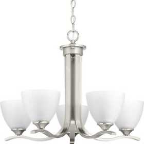 P400063-009 Progress Lighting P400063 Nickel Laird 5-light 24inch.w Chandelier