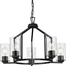 P400316-31m Progress Lighting Goodwin - 5 Light Chandelier In Modern Style-15.5
