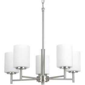 Progress Lighting P4319-09 Replay Collection Five-light 5-light Brushed Nickel