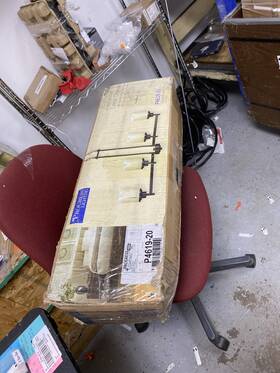 P4619-20 Progress Lighting Alexa 4 Light 34 Inch Wide Chandelier - Antique Bronze