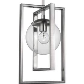 P500283-009 Progress Lighting Atwell 1-light Brushed Nickel Pendant