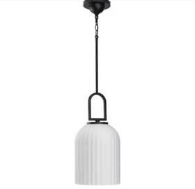 P500482-31m Progress Lighting 1-light Matte Black New Traditional Pendant Light