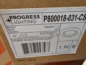 P800018-031-cs Progress Lighting Intrinsic - 8w 1 Led Eyeball Trim For Recessed