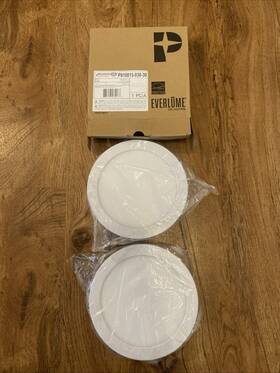 P810015-030-30 Progress Lighting Set Of 2 Edge-lit 7 Inch Led Surface Mount White