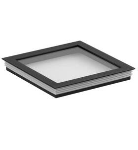 P860047-031 Progress Lighting Cylinder Lens - 6 Inch Square Top Black