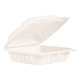 85mfppht1 Proplanet By Dart Hinged Lid Single Compartment Containers 8.3 X 8