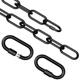521610 Quadafy 3 Feet Industrial Black Light Fixture Chain Plant Hanging With Detach
