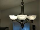 Quf1798 Quorum International Hemisphere Shaded Chandelier