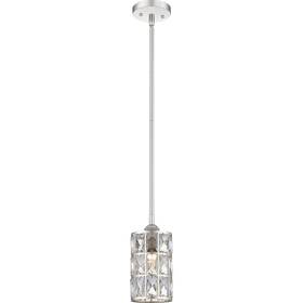 Quoizel 611728299005 Qpp4046pk Oliver Crystal Convertible Semi Flush/mini Pendant Ceiling Lighting 1