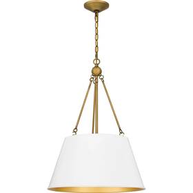 Quoizel 611728359068 Aberdale 4-light White Lustre Pendant -