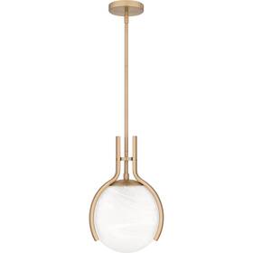 Quoizel 611728384053 Orbit 1-light Bronze Gold Pendant Light