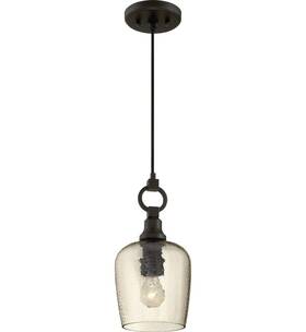 Ckkd1507wt Quoizel Lighting Kendrick 7 Inch Pendant Western Bronze Finish