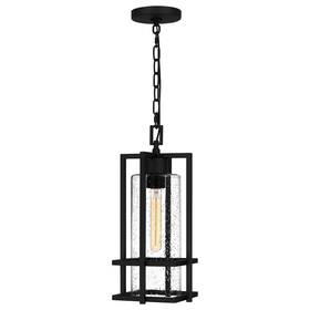 Dmn1507ek Quoizel Earth Black One Light Mini Pendant From The Damien Collection