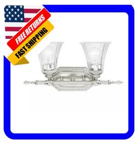 Eh8602is Quoizel Elizabeth Bath Fixture By 2 Light Vanity