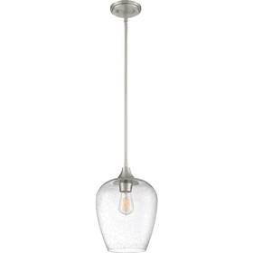 Twe1510bn Quoizel Towne 1-light Brushed Nickel Mini Pendant