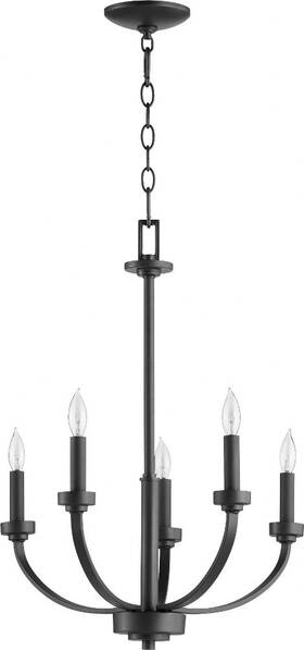 6160-5-69 Quorum Lighting - Five Light Chandelier Reyes 5